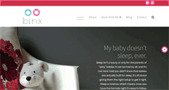 Desktop Screenshot of binxbaby.com